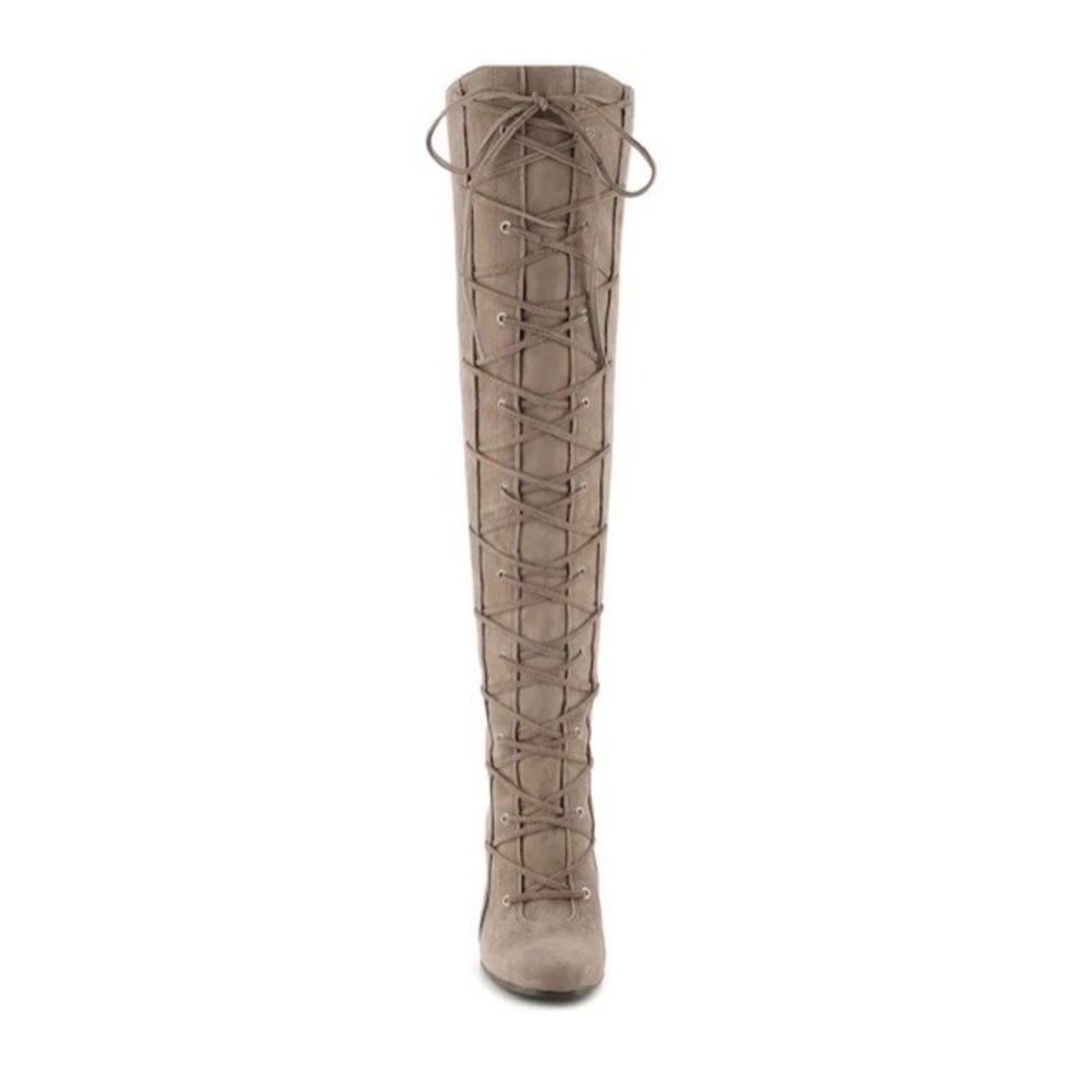 SOLD Vince Camuto Thanta Tall Lace Up Boots NWB SOLD - Picture 3 of 9